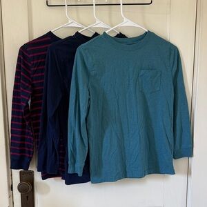 3 Long Sleeve Boys Shirts Carter’s Size Large